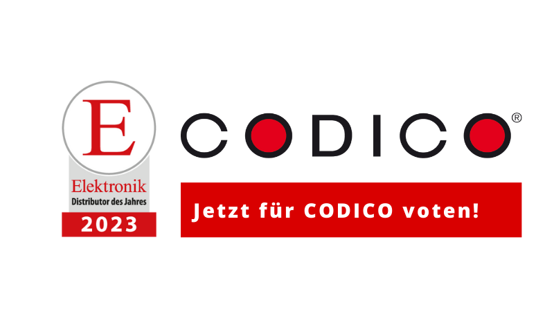 Wahl zum Distributor des Jahres 2023 | CODICO.com