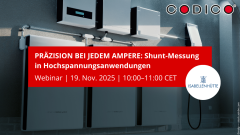 Shunt-Messung in Hochspannungsanwendungen