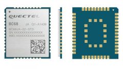 NB-IoT module BC68 from QUECTEL with compact size and ultra-low power consumption.