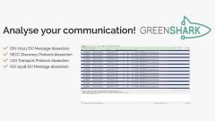 GreenShark by SEVENSTAX is a protocol analyzer tool, that enables clear text reading of ISO 15118 messages