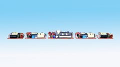 Open frame/card power supplies for industrial and medical applications.