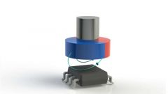 Contactless, magnetic Angle-Encoder-Sensors MA8xx from MPS with push button function.