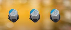 Longlife electrolytic capacitor-series FVF by SUNCON for extreme conditions and high temperatures.