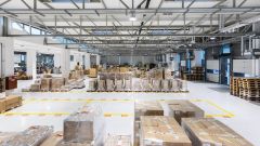 CODICO warehouse handling area.