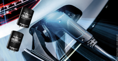 Grafic of Snap-In Capacitors and EV Charging.