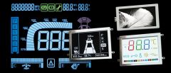 Different customized LCD displays.