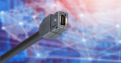 Der ix Industrial™ ist eine IEC 61076-3-124-konforme Verbindung der nächsten Generation für Industriegeräte. 