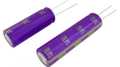 New "Gold Cap" double layer capacitor from PANASONIC.