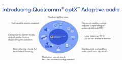 Kabelloses Audio Codec von QUALCOMM, designed für Premium kabellose Audio Erfahrungen beim Spielen, in Videos und Musik.