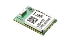 Compact multi-GNSS receiver module L96 from QUECTEL with an embedded chip antenna.