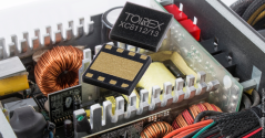 Graphic of XC8112/13 by TOREX and a module.