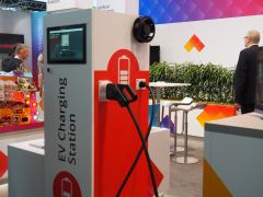 ev charging station at embedded world