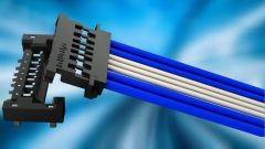 The MagicShark™ connector by BELLWETHER is designed for space-saving and robust Wire-to-Board connections.